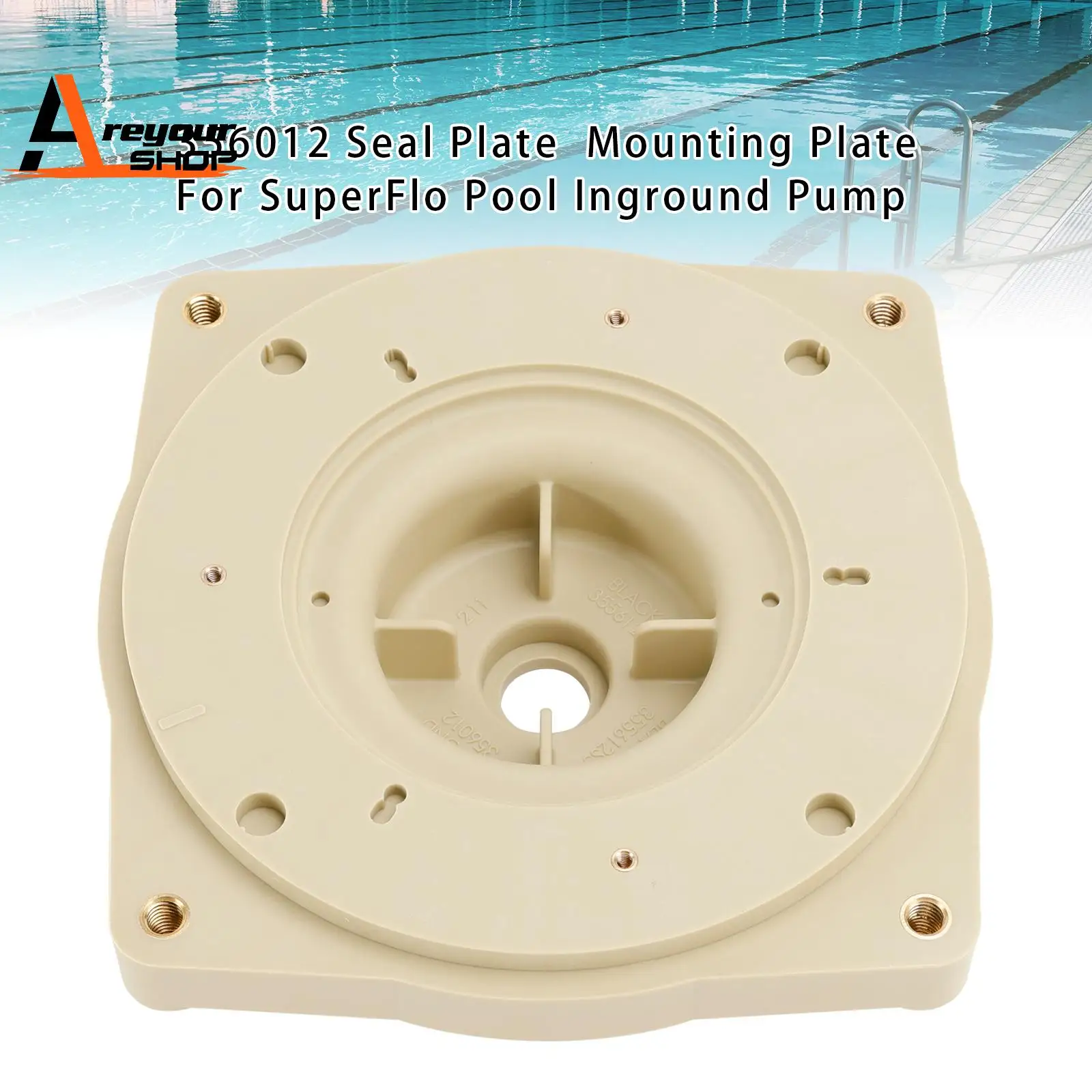 

356012 Монтажная пластина уплотнительной пластины для подземного насоса SuperFlo Pool