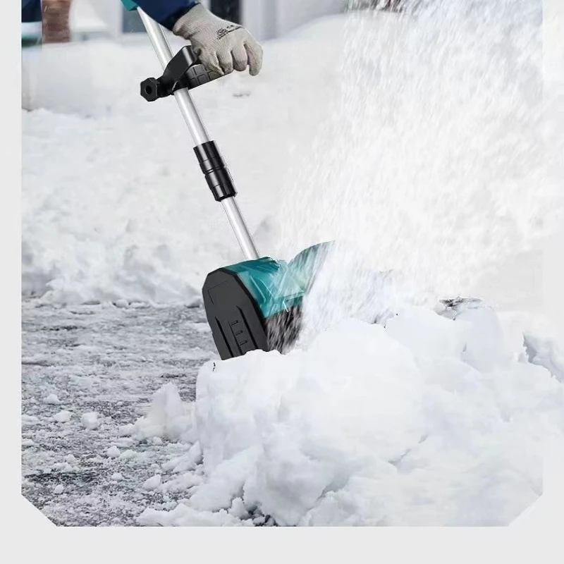 Portable 21v Rechargeable Cordless Snow Shovel Industrial DIY Tool with Battery Power Supply Light Emitting Diode