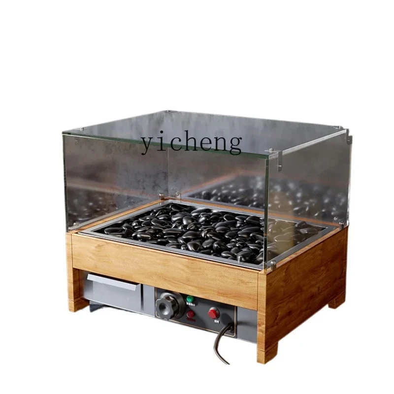 Electric Heating Volcanic Rock Roast Sausage Machine Gas Commercial Stall Donut Fryer