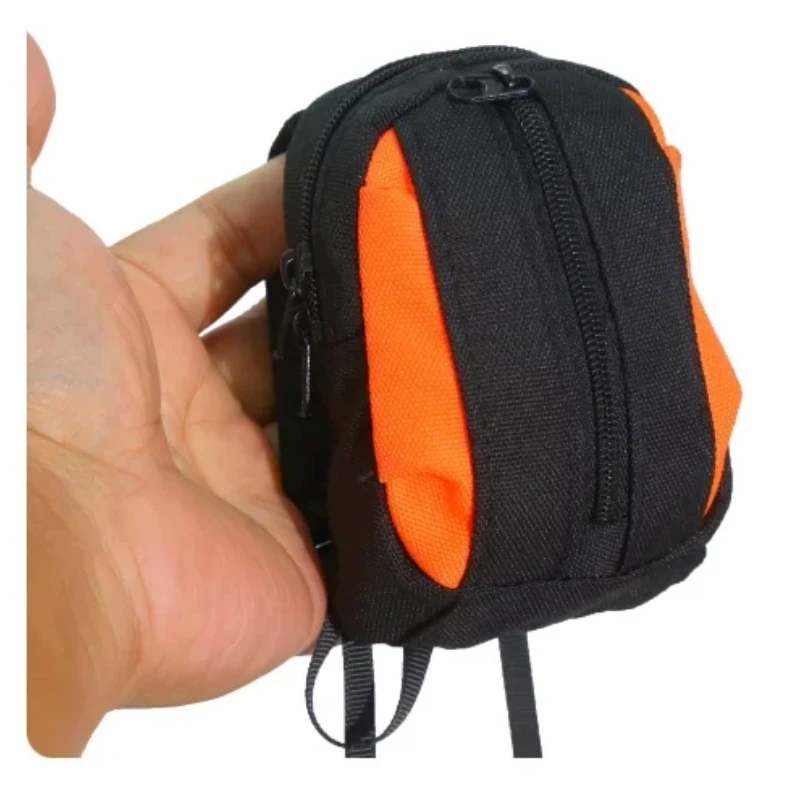 Simulação mochila saco de armazenamento saco de bagagem bolsa decoração para losi 1/4 promoto-mx motocicleta atualização peças acessórios