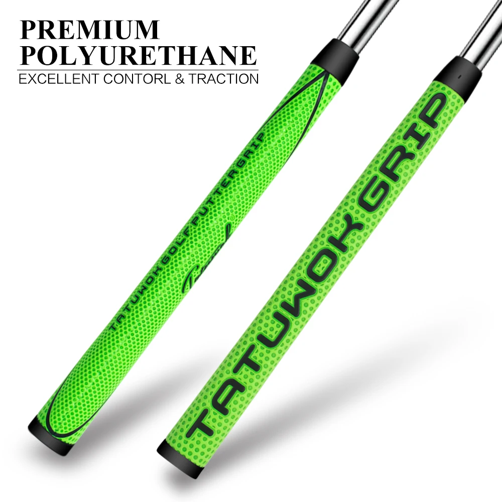 

TATUWOK Golf Putter Grips Midsize Lightweight Tacky Surface Delicate Pattern Soft Polyurethane Material Comfortable Feel 6 Color