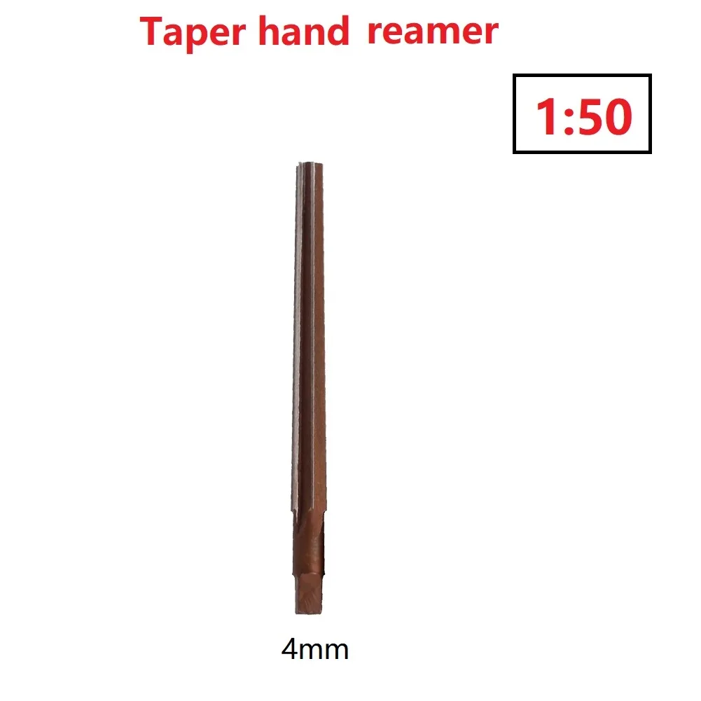 1Pc 3-10mm HSS Hand Reamer Machine Cutting Tools 1:50 Conical Degree Sharp Manual Pin CNC High Quanlity