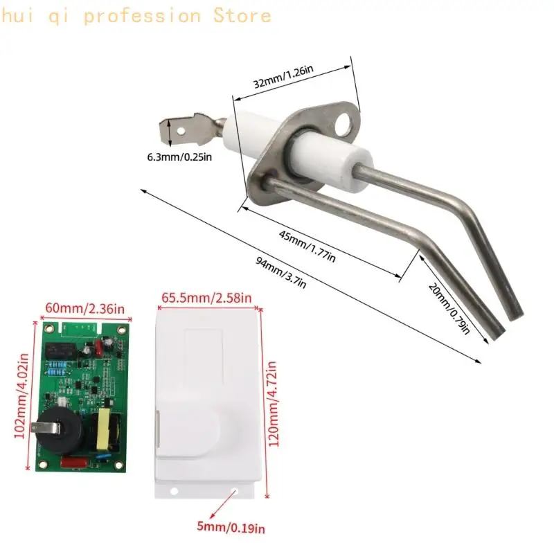 Warmwasserplatine und Heizungskontrollset für Wohnmobil-Reparaturarbeiten H8WE – Detail 6