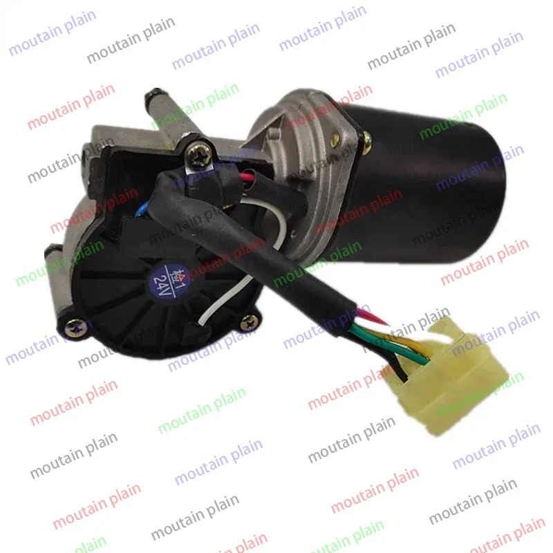 Excavator Parts Wiper Motor21N6-01280 21N6-01281 24V  21N6-00240 for R220-7 R210LC-7 R290LC-7 R250LC-7  R140W7 R110-7