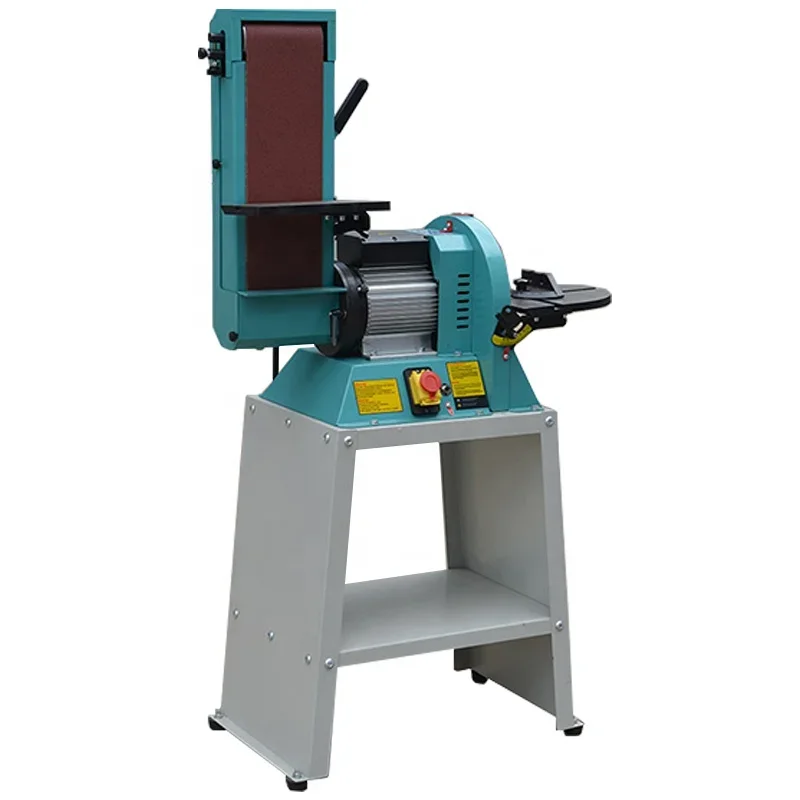 BDS612-A disc vertical adjustable woodworking polish small sanding machine motor belt sander