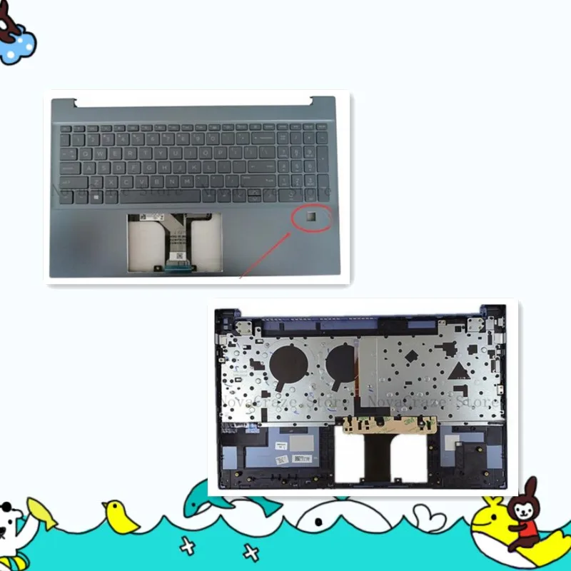 

Новинка для рук Pavilion 15-EH 15-EG с клавиатурой с подсветкой FRP M08918-001, синий