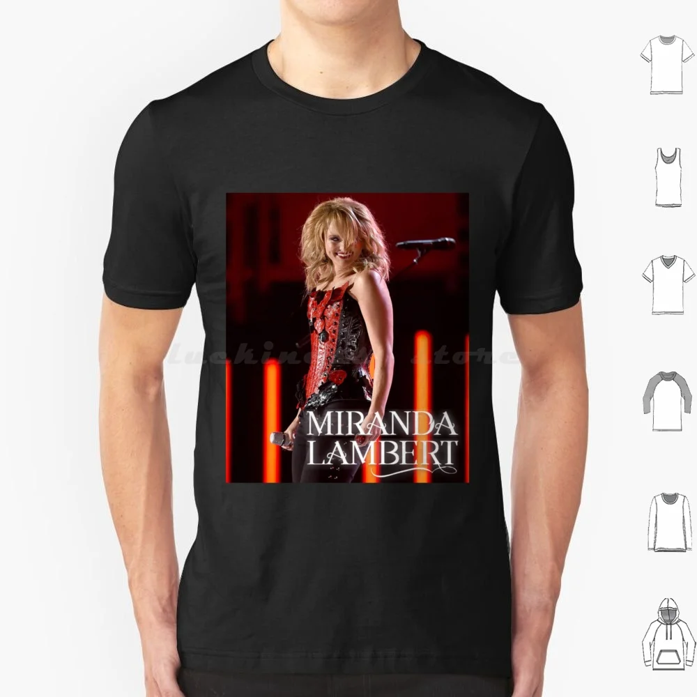 Miranda Lambert Music Band T Shirt Cotton Men Women DIY Print Miranda Lambert Country Country Music Miranda Lambert Music