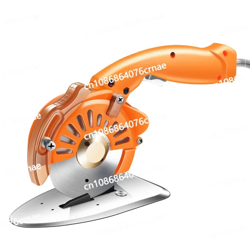 110V/220V Industrial Electric Scissors Cutting Cloth Machine Silent Servo Direct Drive Electric Round Knife Cutting Machine