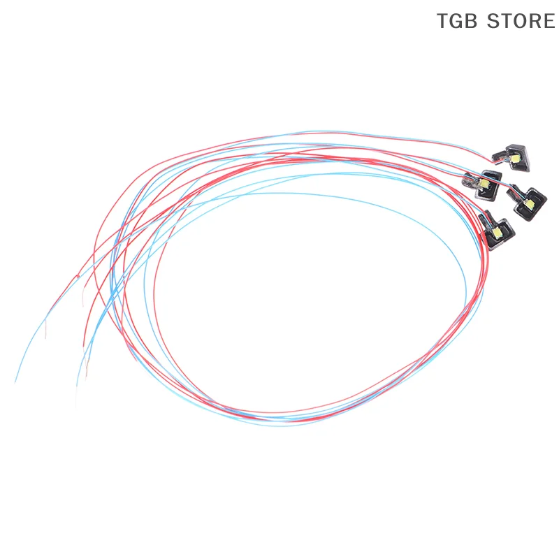 1 個 1:87 Ho スケール 3V LED スポットライト屋外看板ランプモデルジオラマ DIY モデル作成建築建物レイアウト用