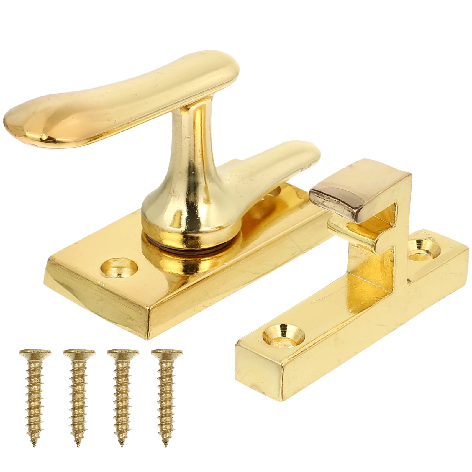 

Zinc Alloy Latch Security Lock Practical Bolt Wood Door Hotel Adjustable Anti Rust Door Buckle Window Latch Hardware