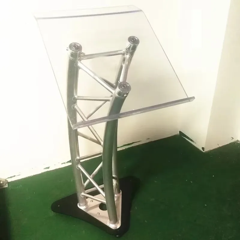 Customizable high-quality aluminum alloy podium, school lecture