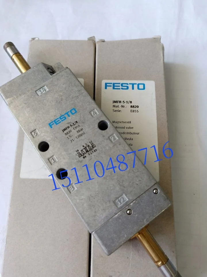 FESTO Festo Solenoid Valve VUVB-L-M42-AD-Q6-3AC1 537550 Genuine Spot.