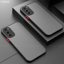 For Samsung Galaxy A03S Case S21 FE A22S M32 A32 A22 S21 A72 A52 A12 Case Silicone Matte Translucent Case For Samsung A03S Cover