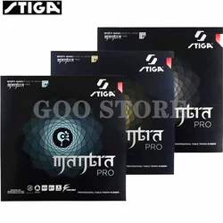 STIGA MANTRA PRO M / H XH Table Tennis Rubber Pips-In Offensive Made in Japan Original STIGA Ping Pong Sponge