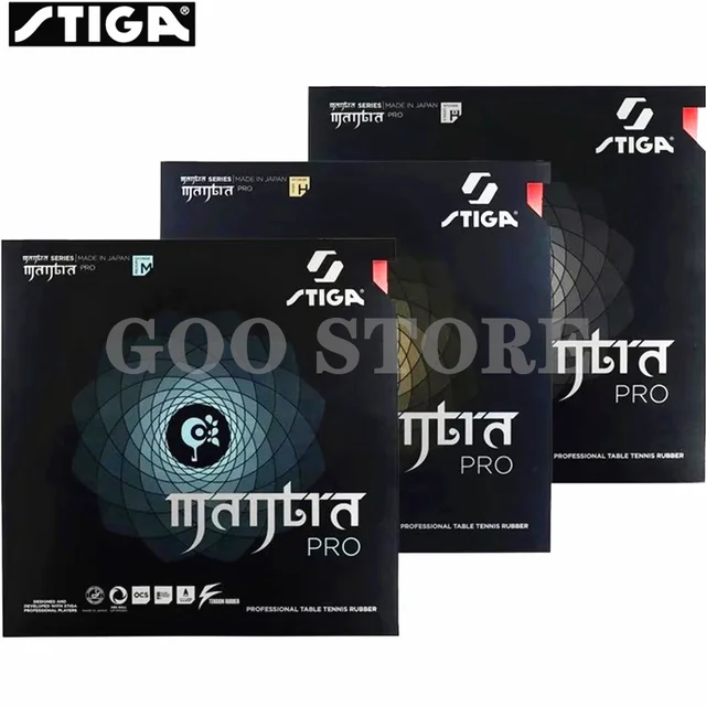 STIGA MANTRA PRO M / H XH tenis stołowy gumowe pestki-w ofensywie wykonane w japonii oryginalna gąbka STIGA Ping Pong