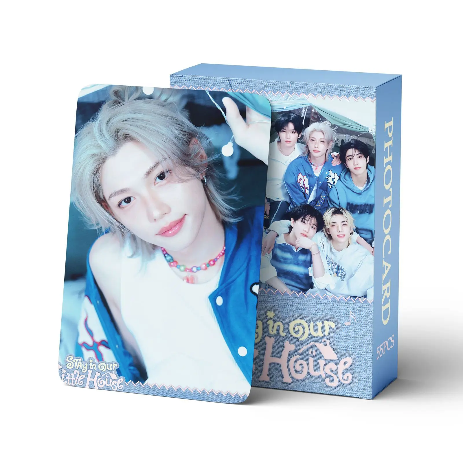 

55pcs 6TH FANMEETING New Album Photocards Stickers Kpop Merch Lomo Cards Set Fans Collection Cards Gifts