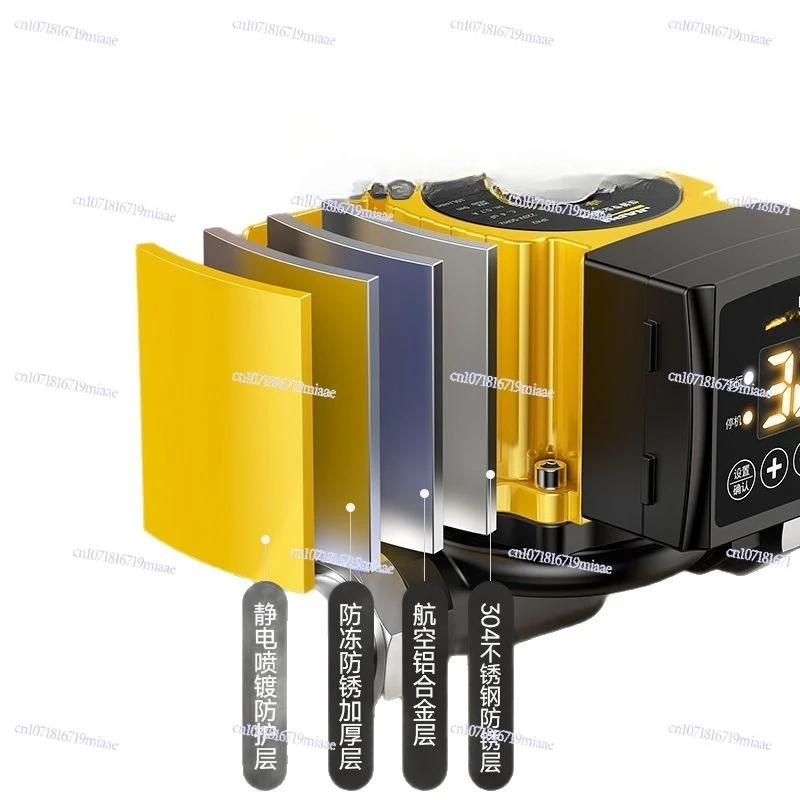 Silent 220V Home Heating Circulation Pump, Boiler Return, Underfloor Heating, Water Supply Booster Pump