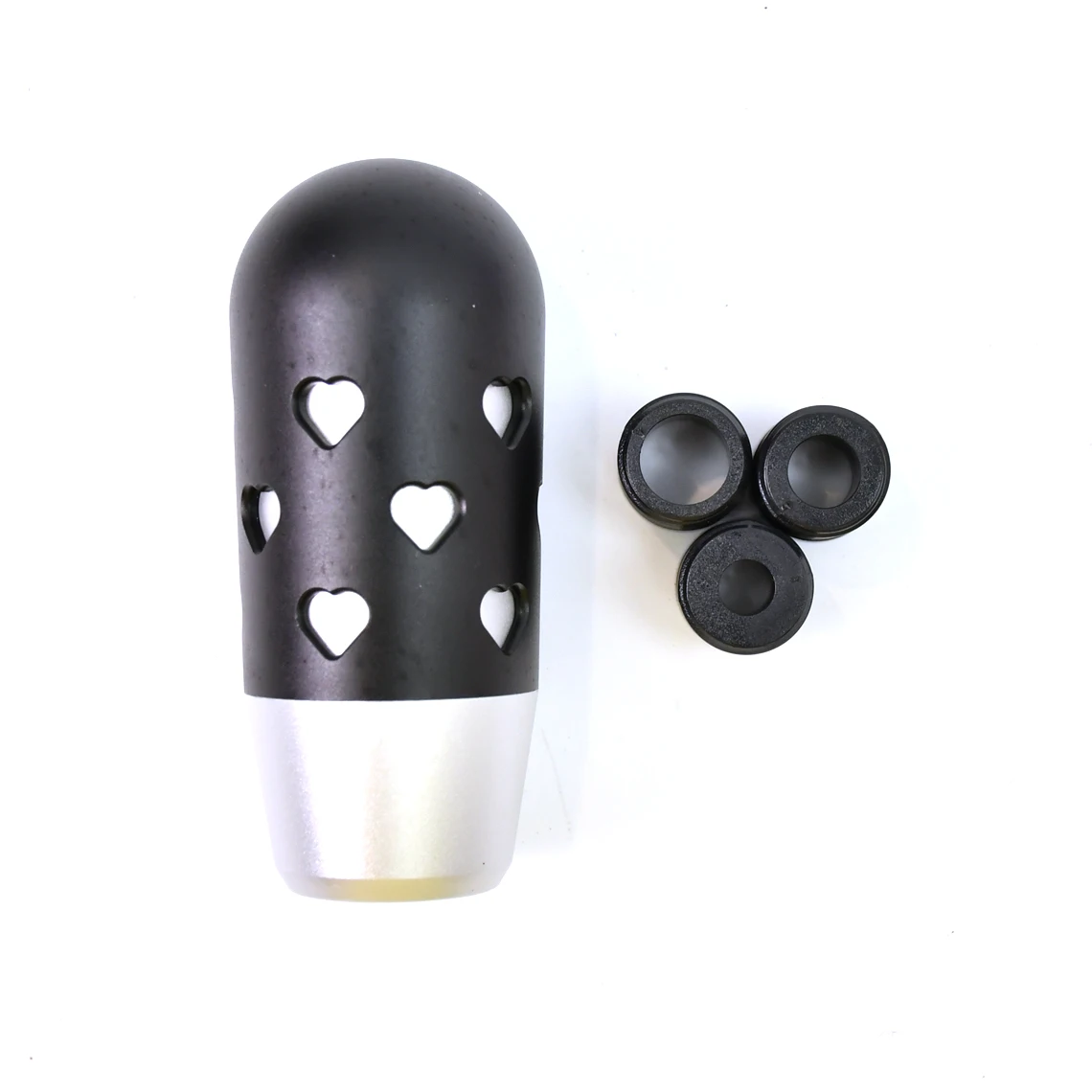 

Tiypeor Multiple Colors Heart-shape Shift Knob Universal Manual Handle Gear Shift Gear Knob