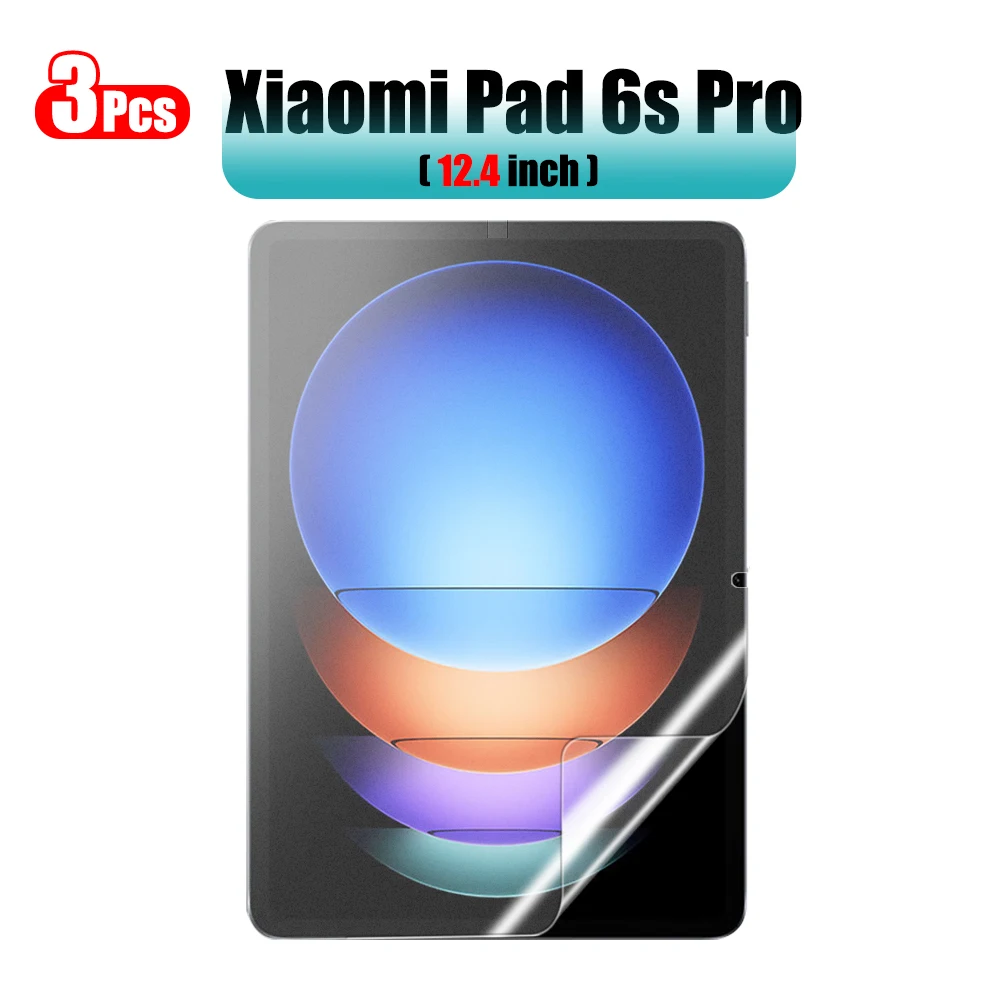 3 Stück Papiergefühl wie Displayschutzfolie für Xiaomi Pad 7 Pro 11.2 Xiaomi Pad 6 6s Pro 12.4 Film ohne Glas