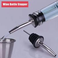 1pc Stainless Steel Classic Bottle Pourers Tapered Spout Liquor Pourers Flow Wine Bottle Pour Spout Stopper Bar Gadgets Tools