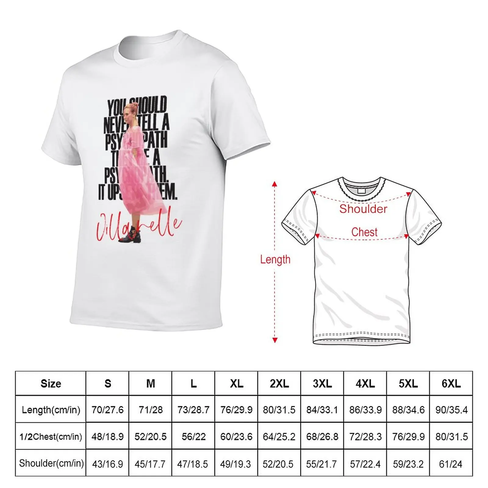 Psychopath T-Shirt summer clothes Blouse korean fashion Men's t-shirts