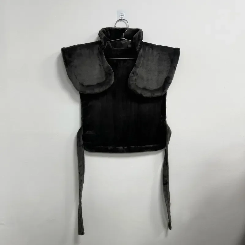 For Electric Heating Shawl Vest Far Infrared Heat Therapy for Shoulder Neck Waist Back 3 Speed Temp Control Washable One Size