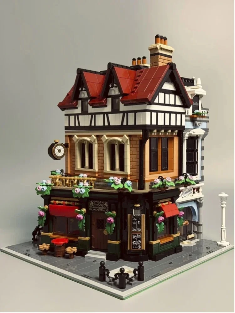 Raumdekoration 3266 Teile Architektur-Baustein-Set Haus-Bausteine für Erwachsene Geburtstags- und Weihnachtsgeschenke