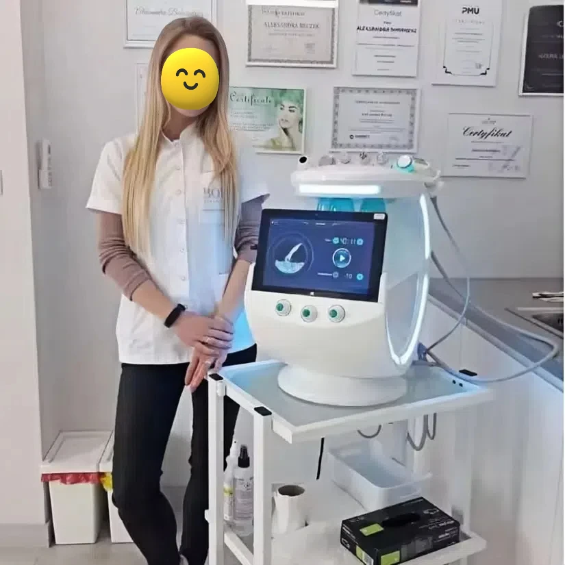 7 in 1酸素バブルフェイシャルマシン ジェットピール アンチエイジング スキンアナライザー 多機能ホームスキンケアデバイス