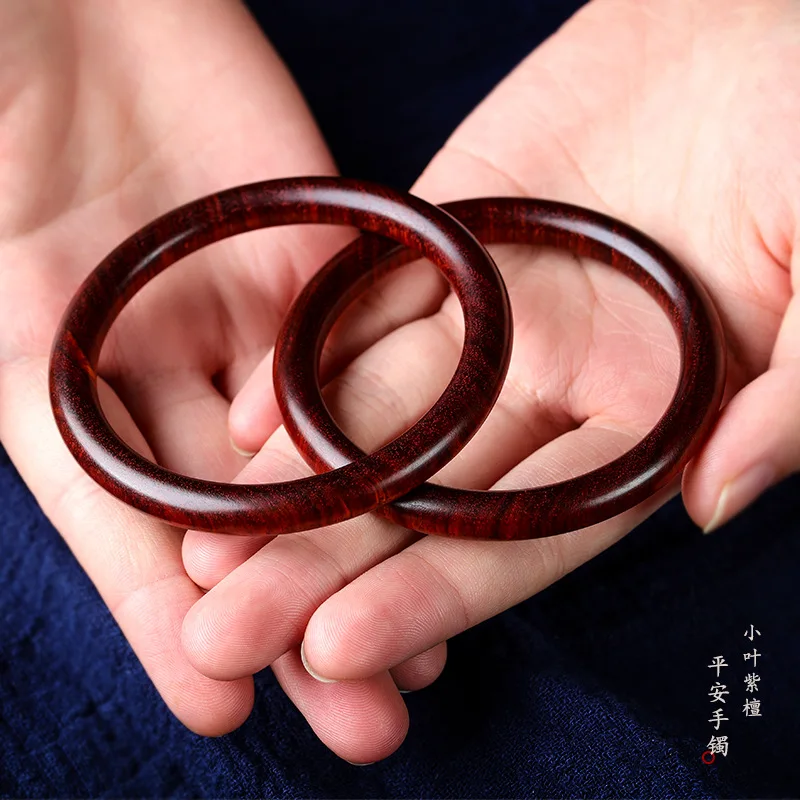 Bracelet en bois de palissandre feuille originale rouge dame Vintage breloque ethnique Simple mode élégant fait à la main cadeau spécialisé