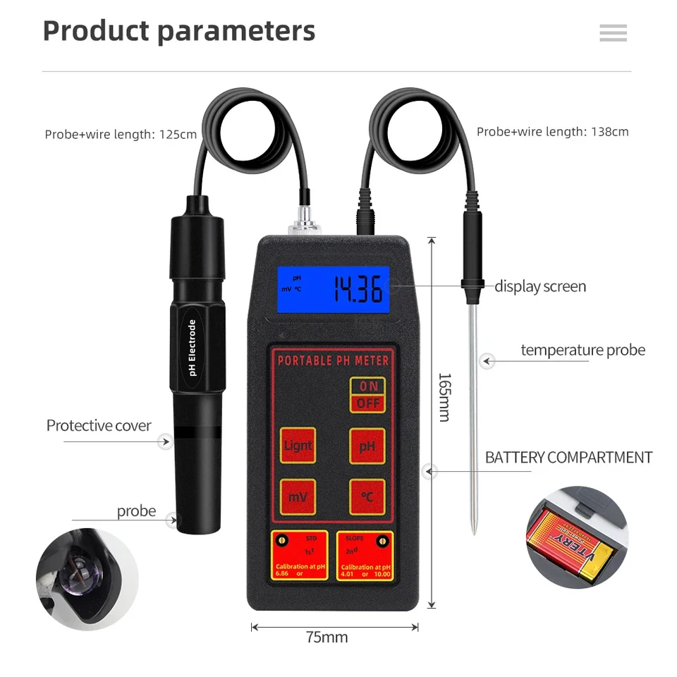PH-8424 Ph/Orp/Temp…