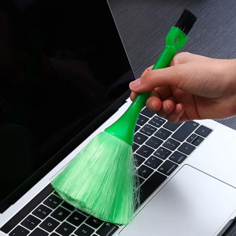 New Computer Keyboard Dust Brush Dusting Brush Mini Duster Remover Cleaning Product Supplie Home Office Cleaner