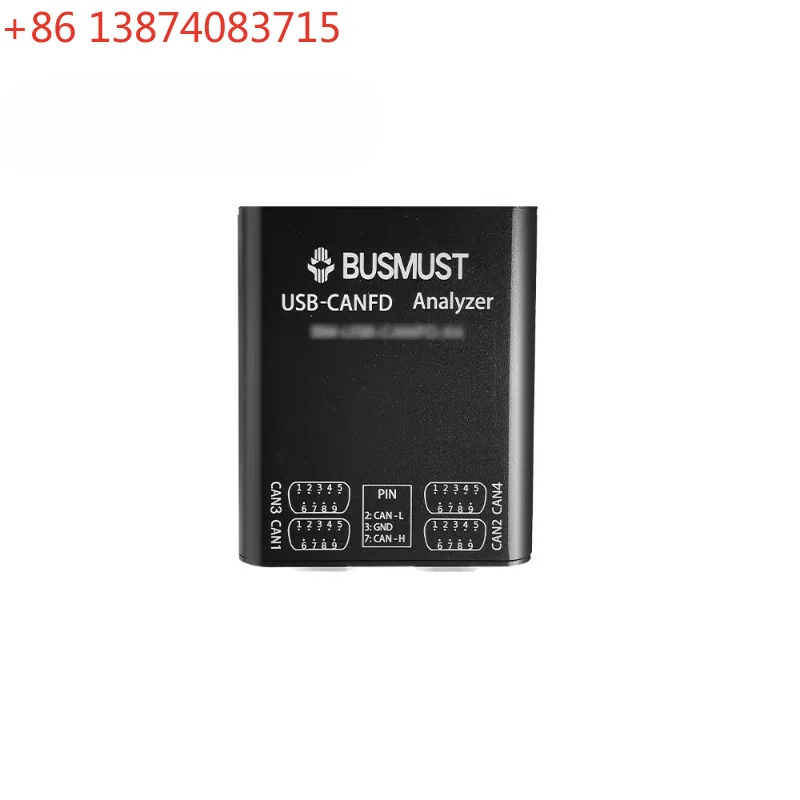BM-USB-CANFD-X4 4-Channel Isolated 480Mbps High Speed USB-CANFD Analyzer Support CAN Classic2.0B & CANFD Protocols