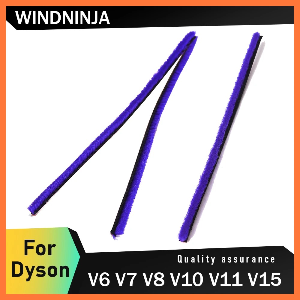 استبدال شريط قطيفة ناعم لدايسون V6 V7 V8 V10 V11 V15 مكنسة كهربائية مكون مضاد للاحتكاك تركيبات الأسطوانة الناعمة