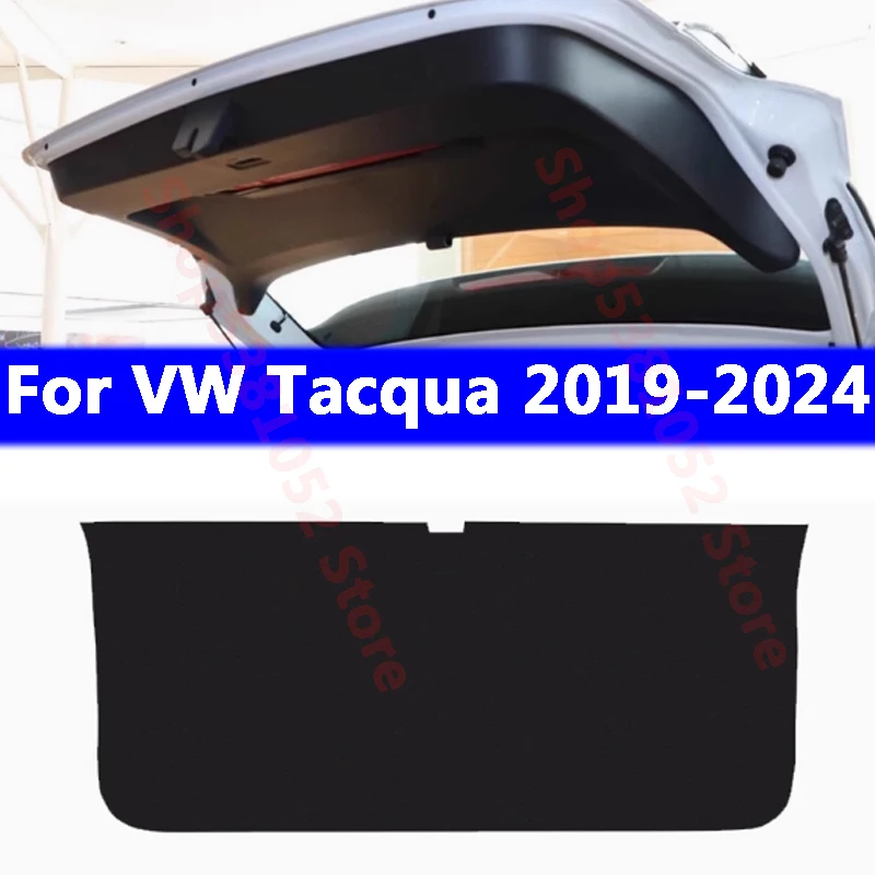 

Car Trunk Tailgate Protection Pad Trunk PU Leather Anti-dirty Decorative Pad Accessories for VW Tacqua 2019-2024