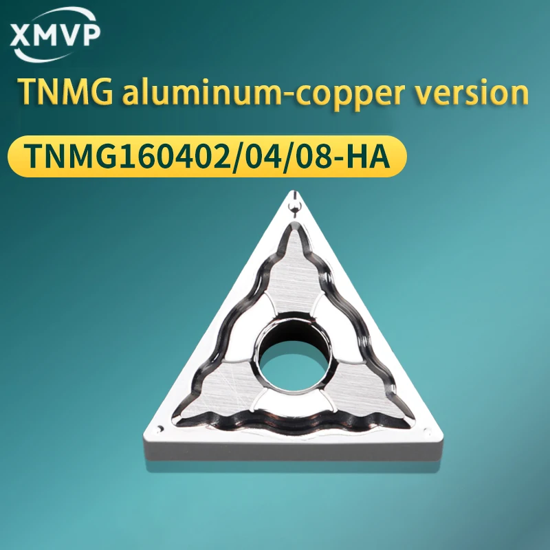 

Triangular CNC turning tool TNMG1604020408-HA aluminum-copper grade DH01 turning tool grain