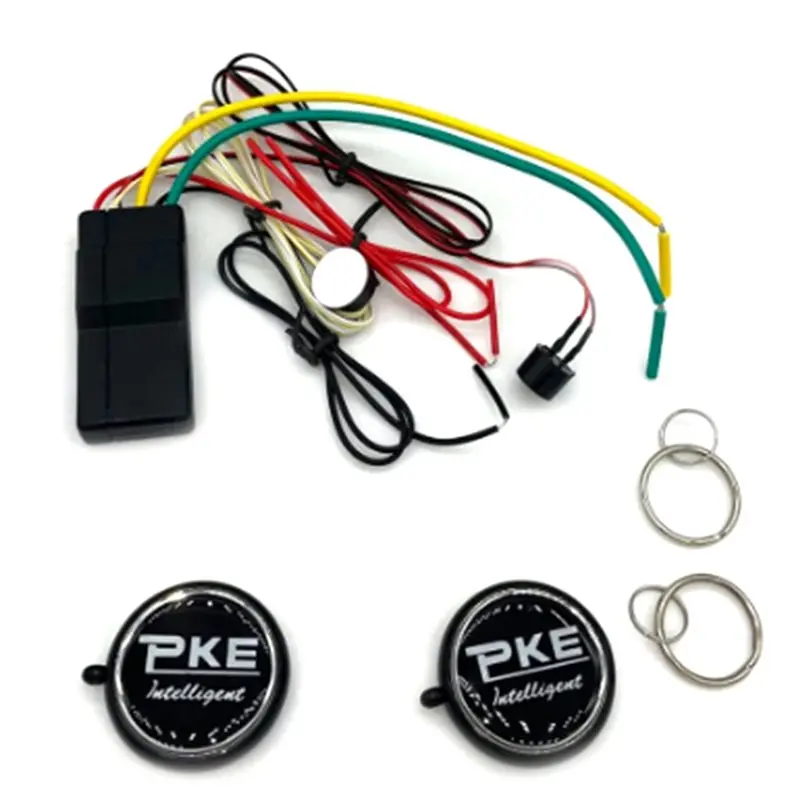 【HOT-PRIJS!】2X 2.4G RFID Startonderbreker Draadloos Motorslot Auto Alarm Anti-Hijacking Circuit Afgesneden Auto Ontgrendeling Apparaat