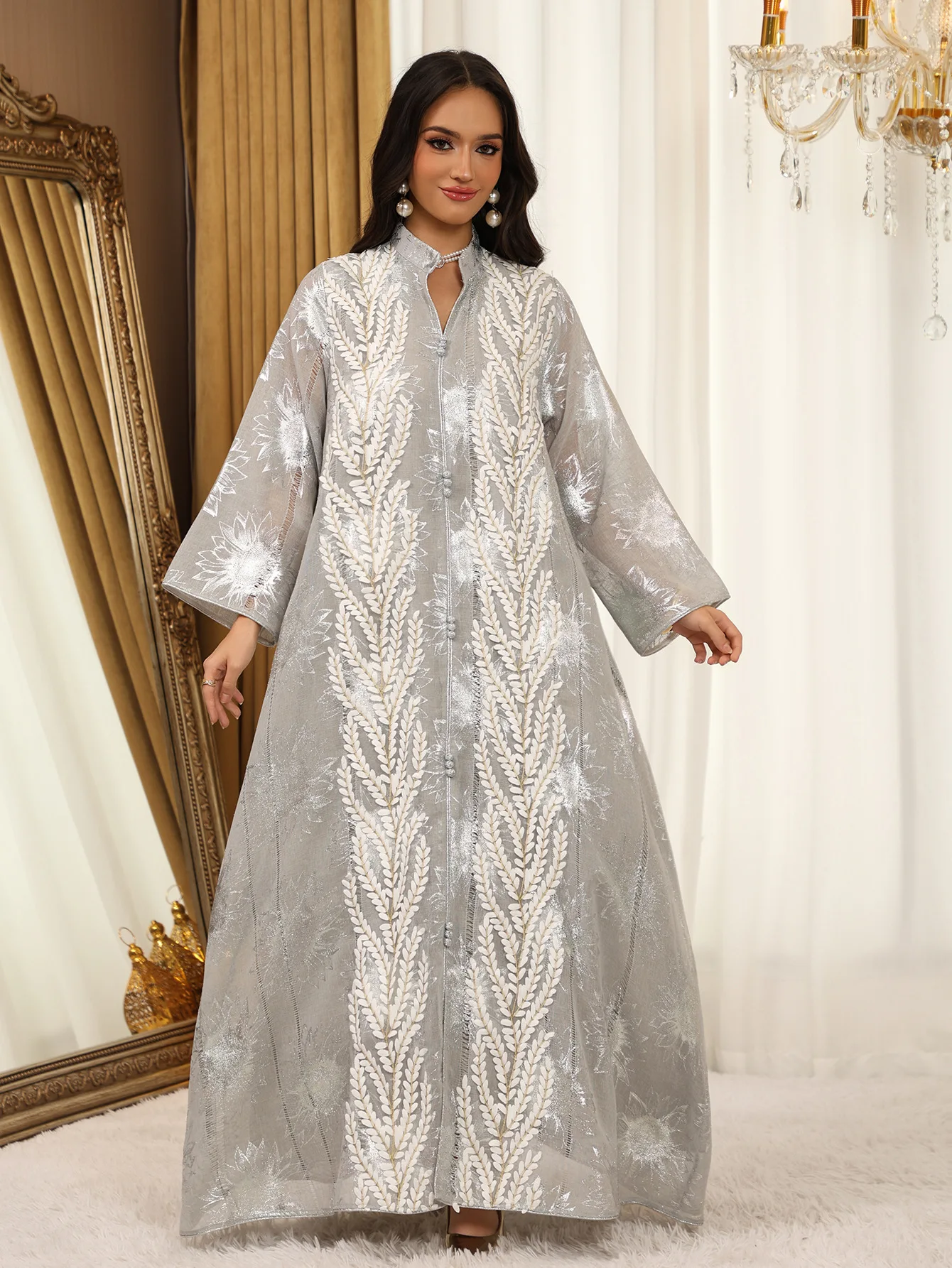 

Abayas For Women Dubai Luxury 2025 African Muslim Fashion Dress Caftan Marocain Evening Party Dresses Boubou Robe Djellaba Femme