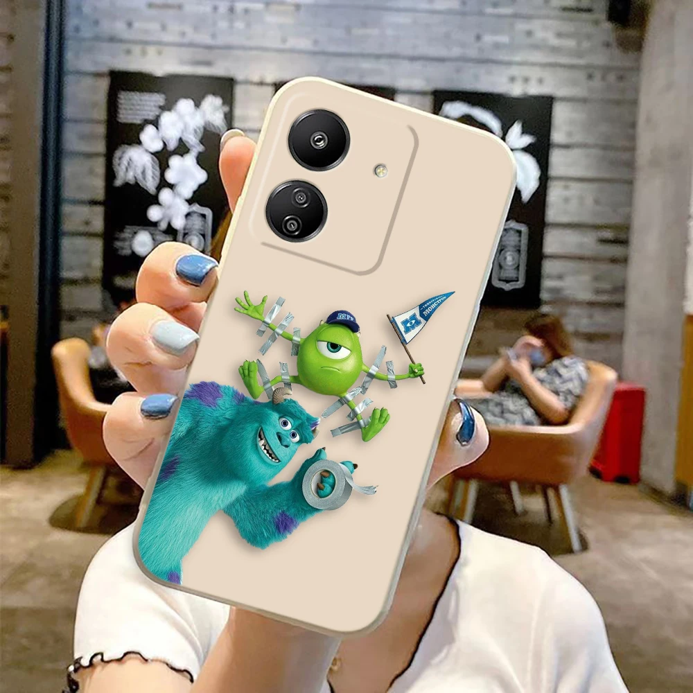 ديزني Monsters Inc Boo الأزرق غطاء جراب هاتف ل Redmi A1 A2 8 9 9A 9C 9T 10 10C 12 12C 13C 14C K30 K40 K30 ملاحظة 9S 10 9 Case