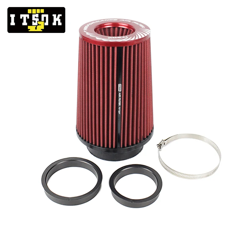 JDM Sport Air Filter 76mm 89mm 100mm Universal Racing High Flow For Cold Air Intake Filter