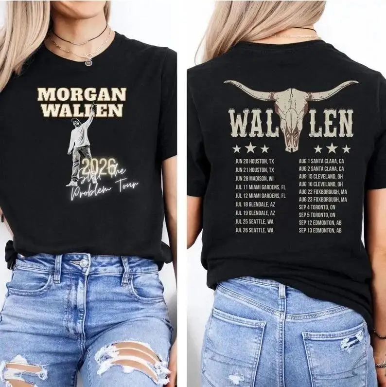Camiseta de la Gira 2026 de Morgan Wallen, Diseño Impreso con el Título de la Canción "Still The Same", Camiseta Informal y Moderna como Regalo para Fans