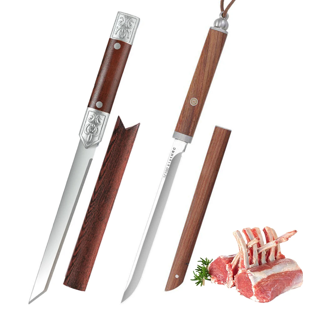 2026 New Model Small Straight Knife 1/2/3/sets of Kitchen Knife Set, Professional M390 High-Strength Kitchen Bone-Trimming Knife