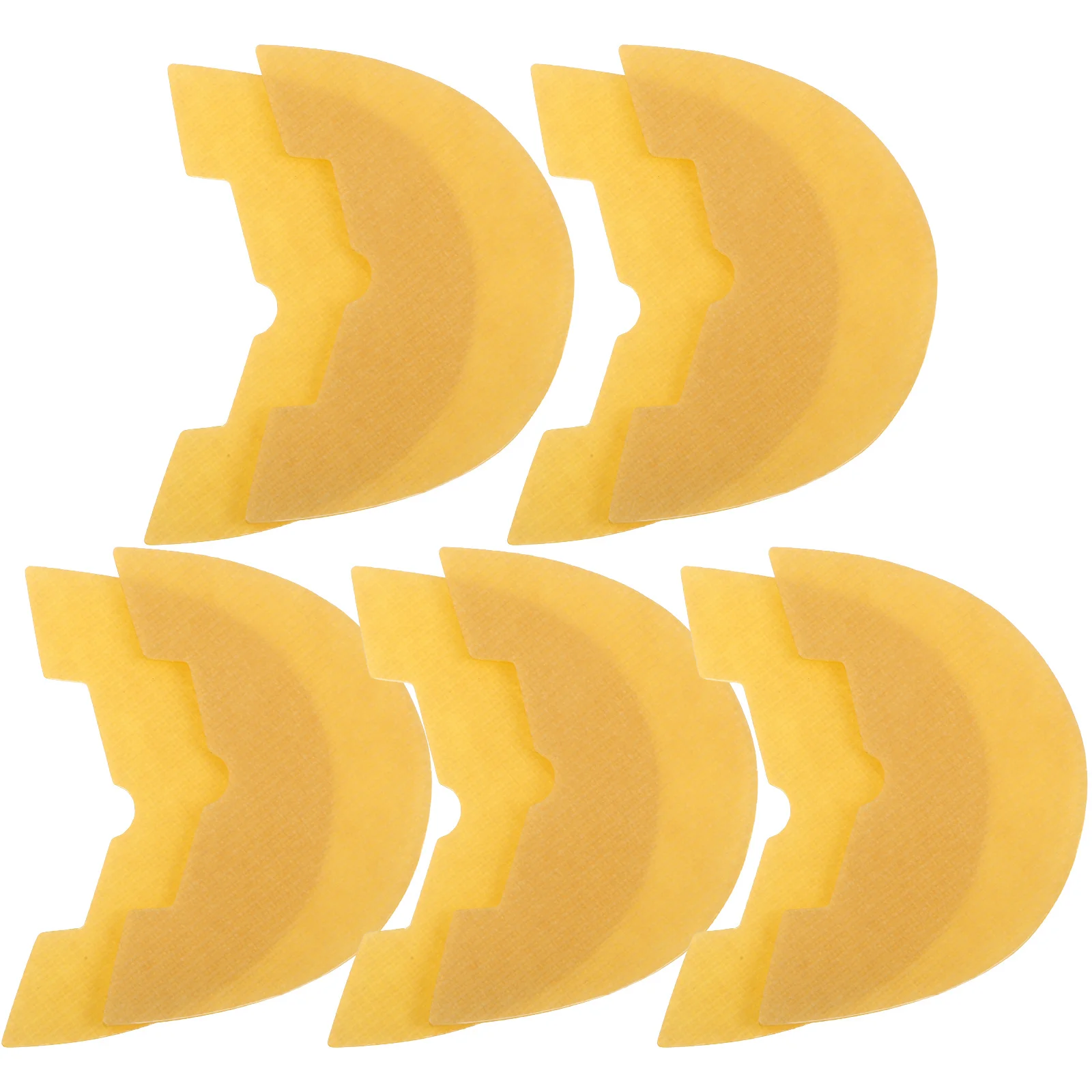 

5Pairs Rubber Shoe Sole Pads Self-Adhesive Nonslip Heel Repair Pads Durable Protection for Sports Shoes Shoe Heel Repair