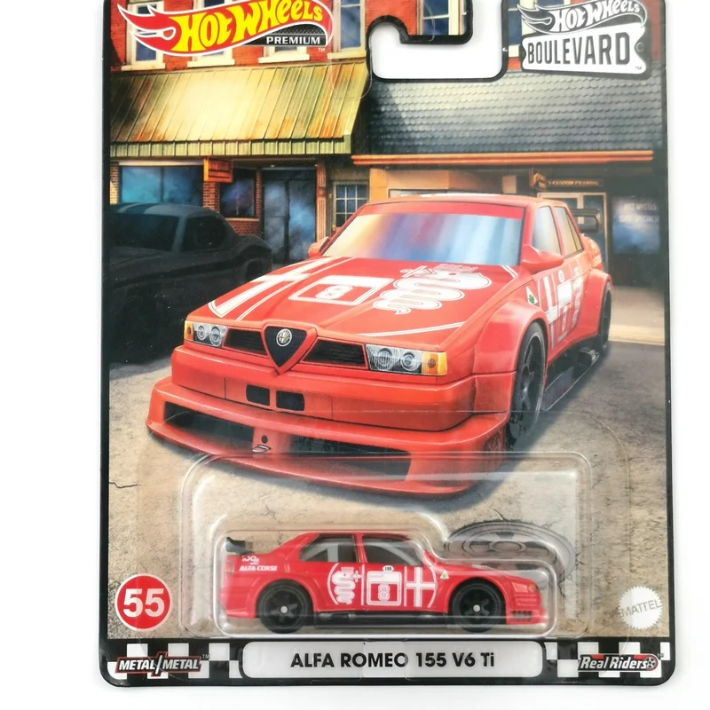 

Hot Wheels Boulevard ALFA ROMEO 155 V6 Ti 1/64 Collection Metal Die-Cast Car GJT68