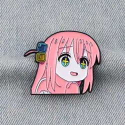 Cute Girl Enamel Pin Anime Pins Badges on Backpack Cute Things Japanese Manga Gift Accessories for Brooches Lapel Badge