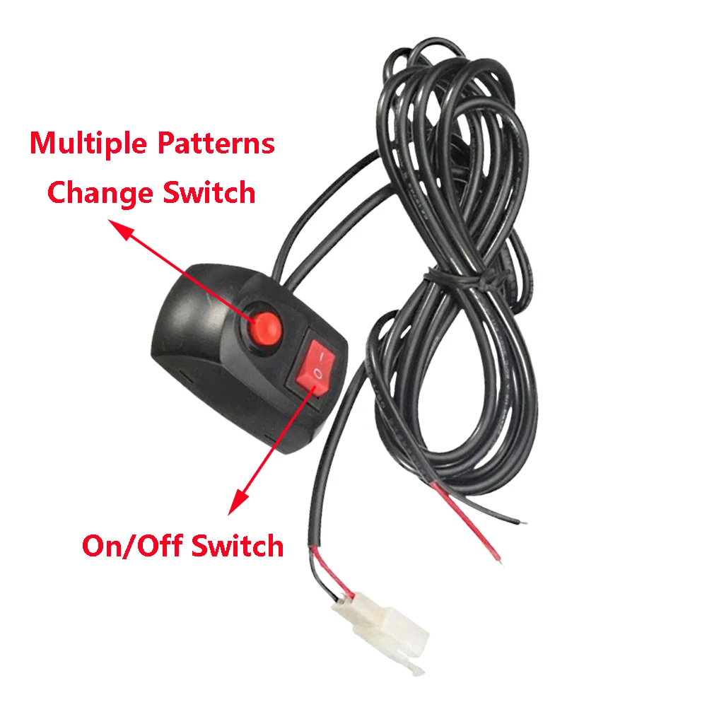 2pcs 12V LED Strobe Lights with Accessories Emergency Flashing Light for Trucks Cars signal Lamp Surface Mount Lighting - Image 4