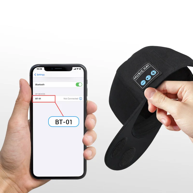 Music Hat Wireless Hats Outdoor Listening Song Creative Street Dance Cap With Audio Baseball Caps Casquette Homme