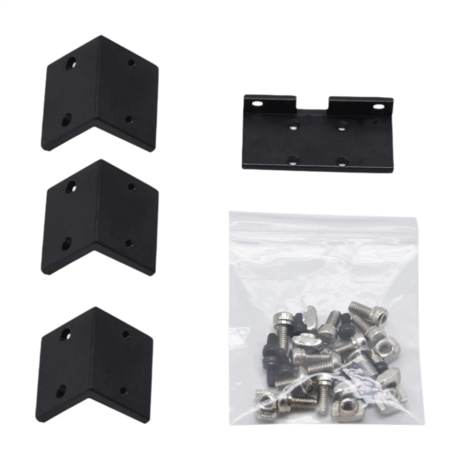 Backplane Fixing Seat Mounting Brackets Professional Easy Installation Hardware Equipment 3D Printer Parts for Ender-3 Pro V2