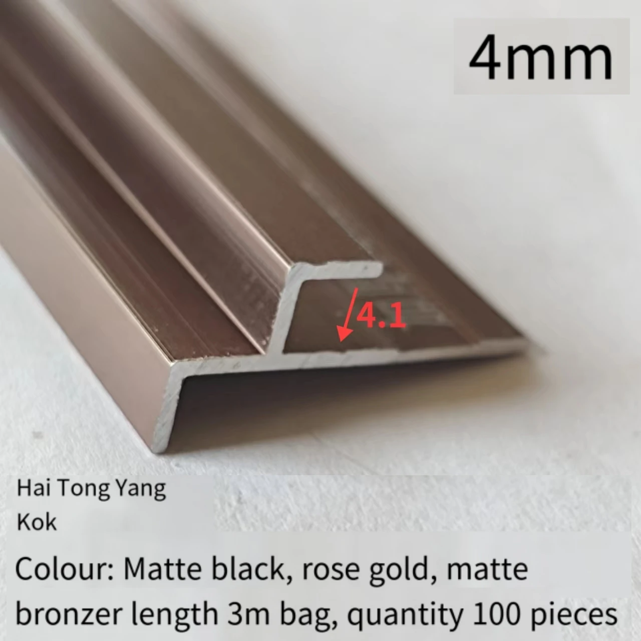 Aluminum alloy 3.5mm series wallboard metal line wall and ceiling decoration integrated wall panel quick installation