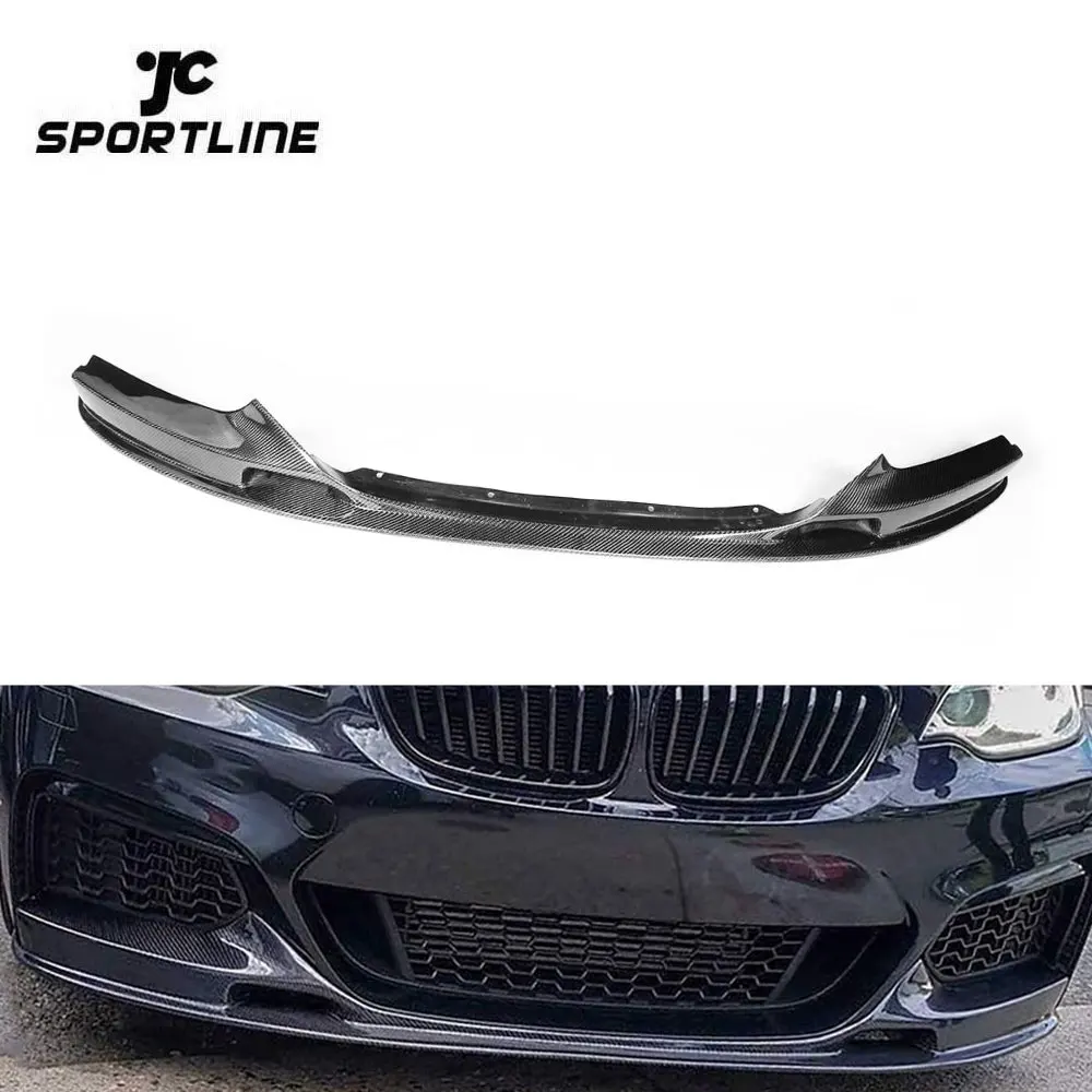 Carbon Fiber NEW 2 Series F22 Msport Front Lip Spoiler For F22 M-tech M235i 230i 228i 14-17