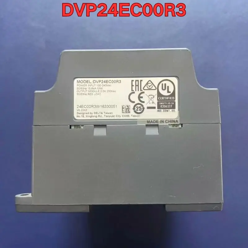 Second-hand PLC module DVP24EC00R3 function test is normal quality assurance Latest Pricing for 2026